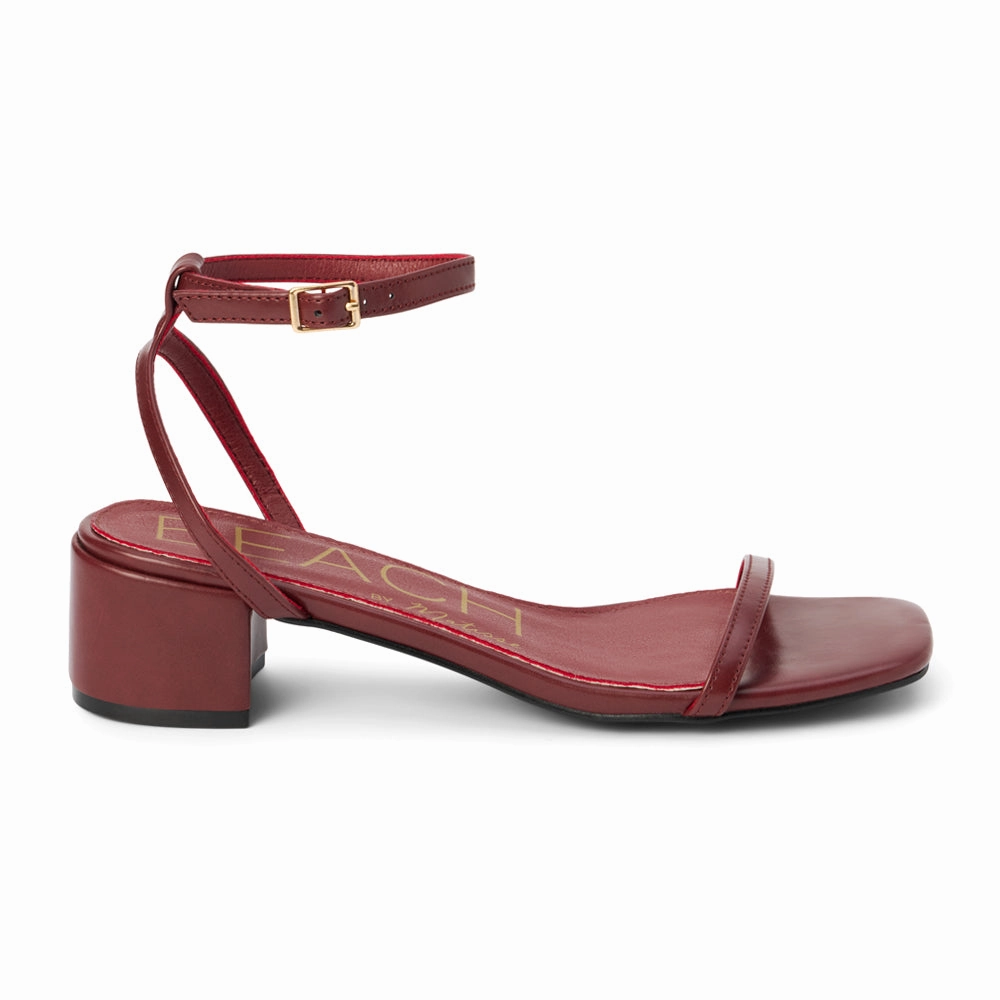 Belle Block Heel Ankle Strap Sandals Work Shoes Trend-setting arch
