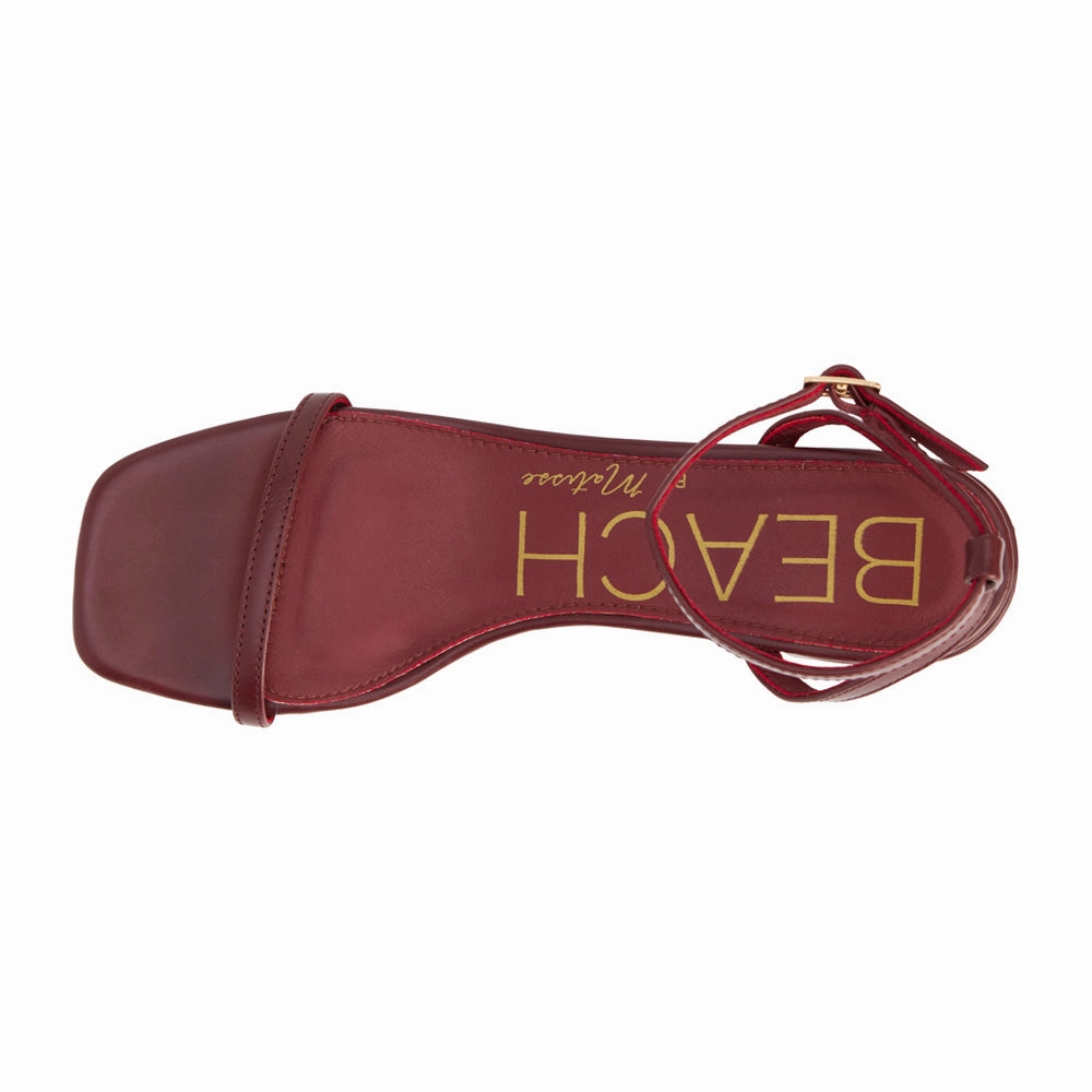 Belle Block Heel Ankle Strap Sandals group trip Multidirectional Flex Channels