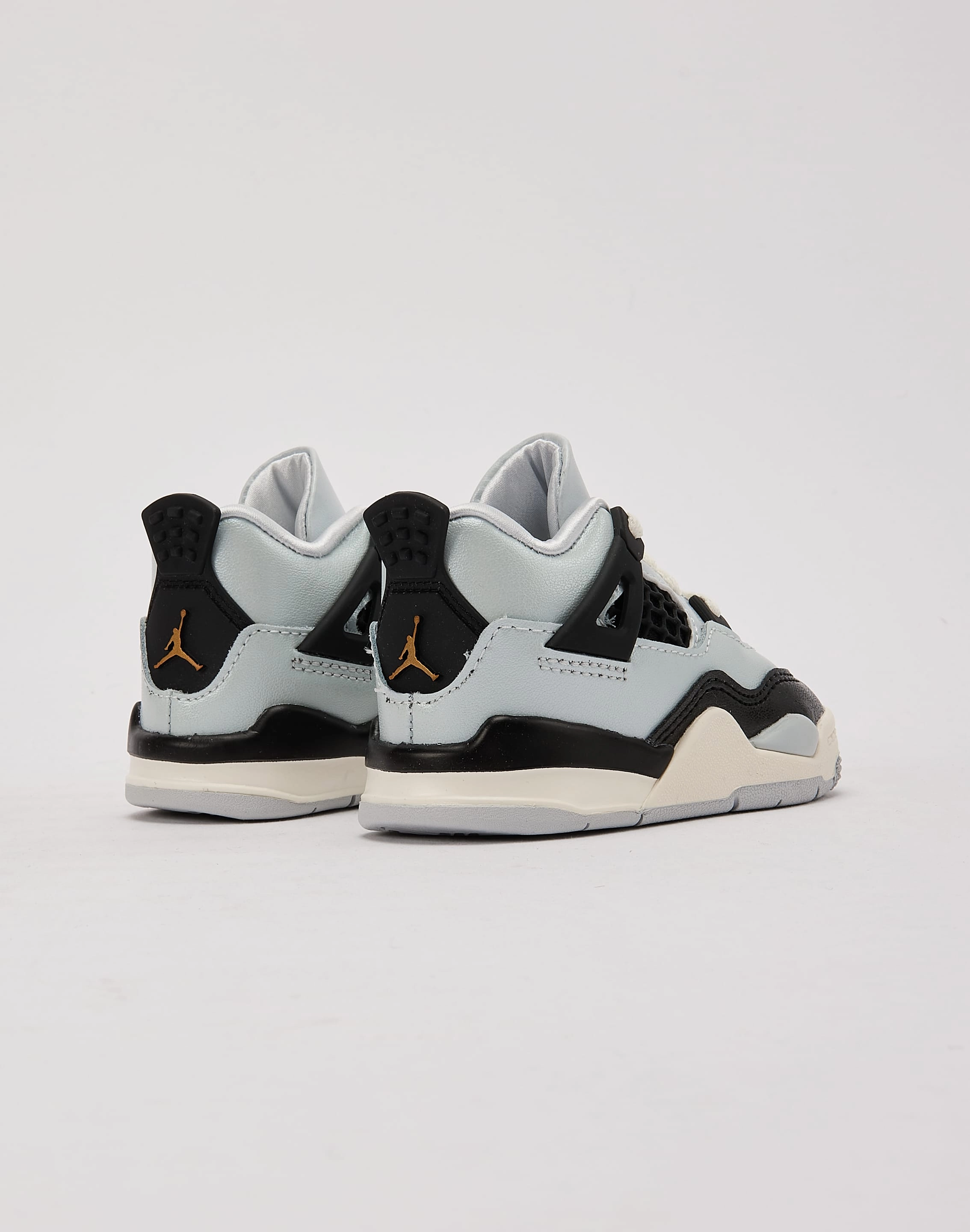 Simple kids' fashion Stretchable Upper Jordan Air Jordan 4 Retro 'Pure Platinum' Toddler