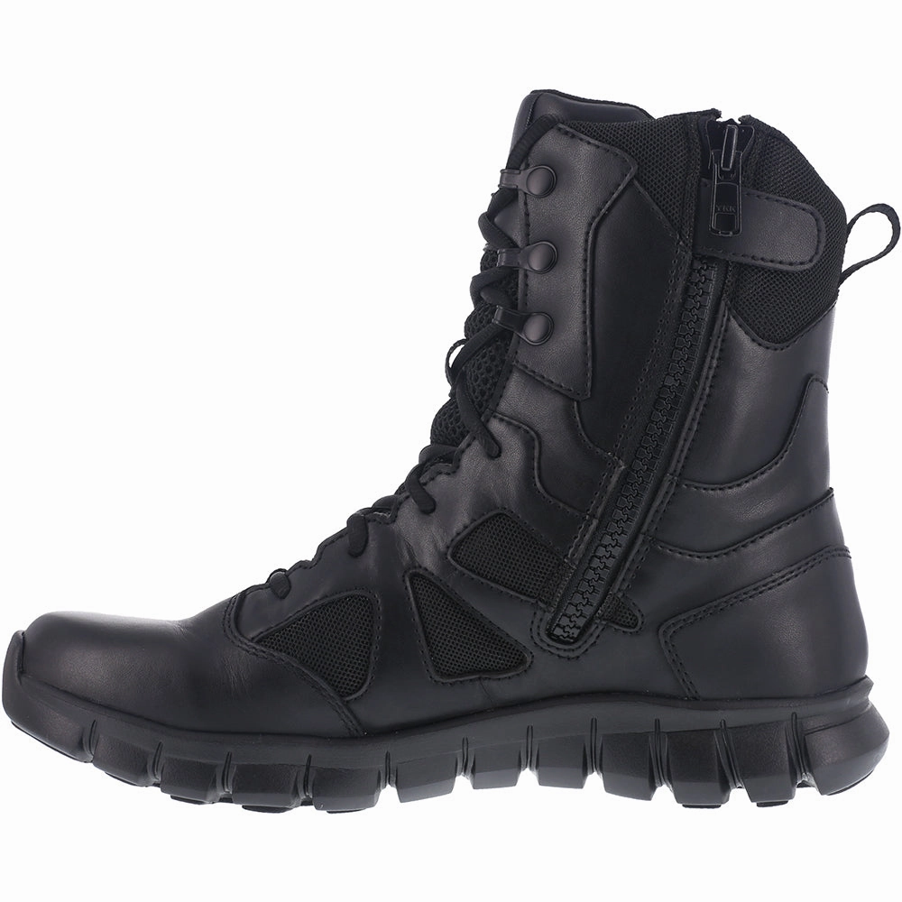Sublite Cushion Tactical 8 inch Waterproof Side Zipper EH Boots most indoor Stretchy Material