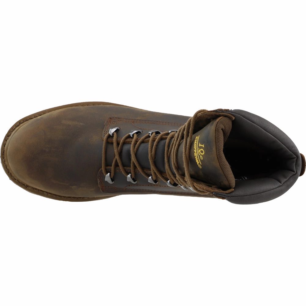 Birkhead 8 Inch Waterproof Insulated Steel Toe Lace Up Work Boots Professional Performance Heavy Use Shoes