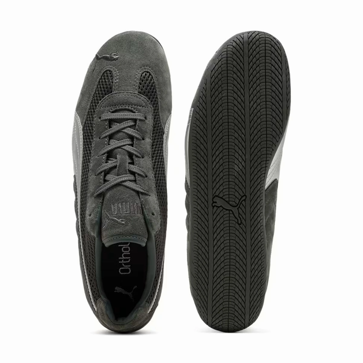 Sustainable Soles Speedcat Premium 'Shadow Grey Matte Silver'