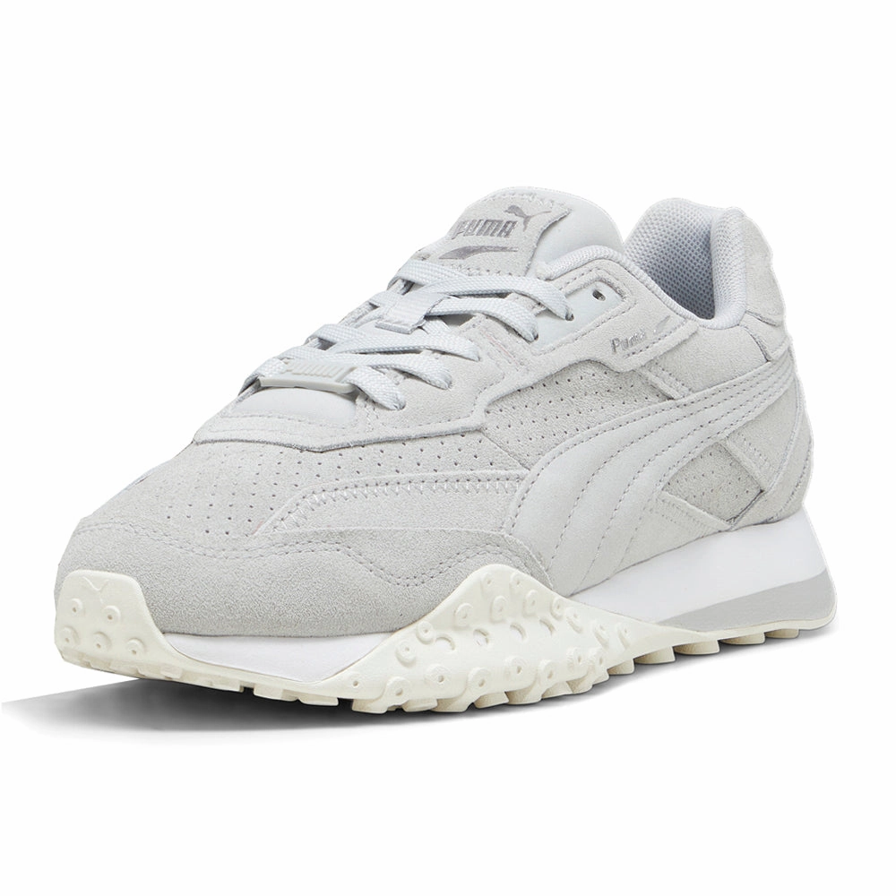 Built-In Lining Ventilation Ports Blktop Rider Femme Lace Up Sneakers