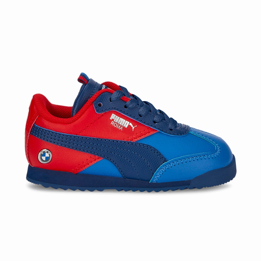BMW Motorsport x Roma Via?Lace Up Sneakers (Infant) Comfort Option Casual Utility