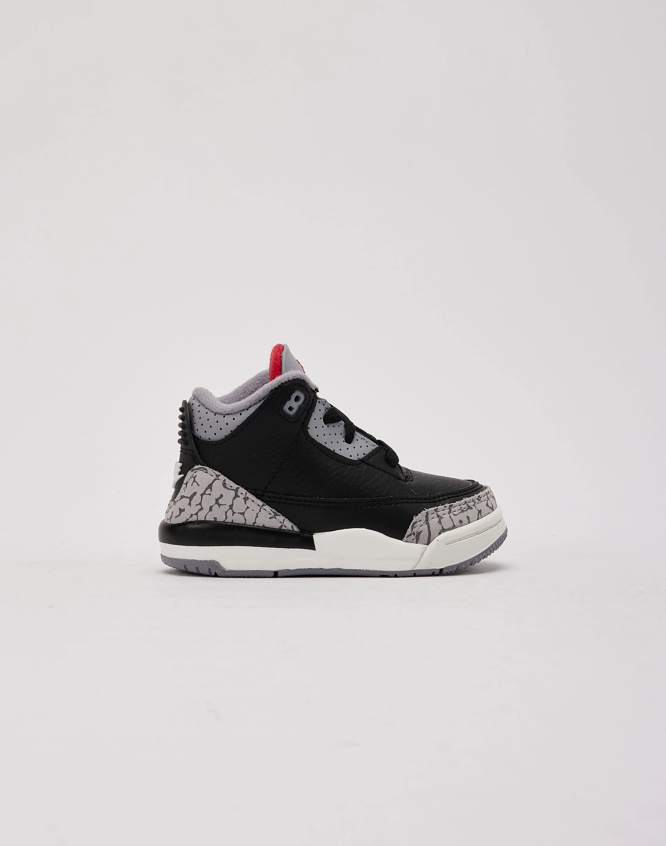 Elastic Sides Jordan Air Jordan 3 Retro 'Black Cement' Toddler