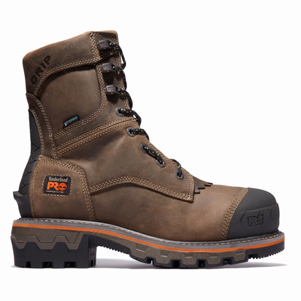 comfort features Boondock HD Logger 8 Inch Waterproof Composite Toe Work Boots
