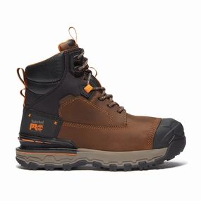 Boondock Ultralight 6 Inch Waterproof Composite Toe Work Boots Rugged Fit Long Wear Support