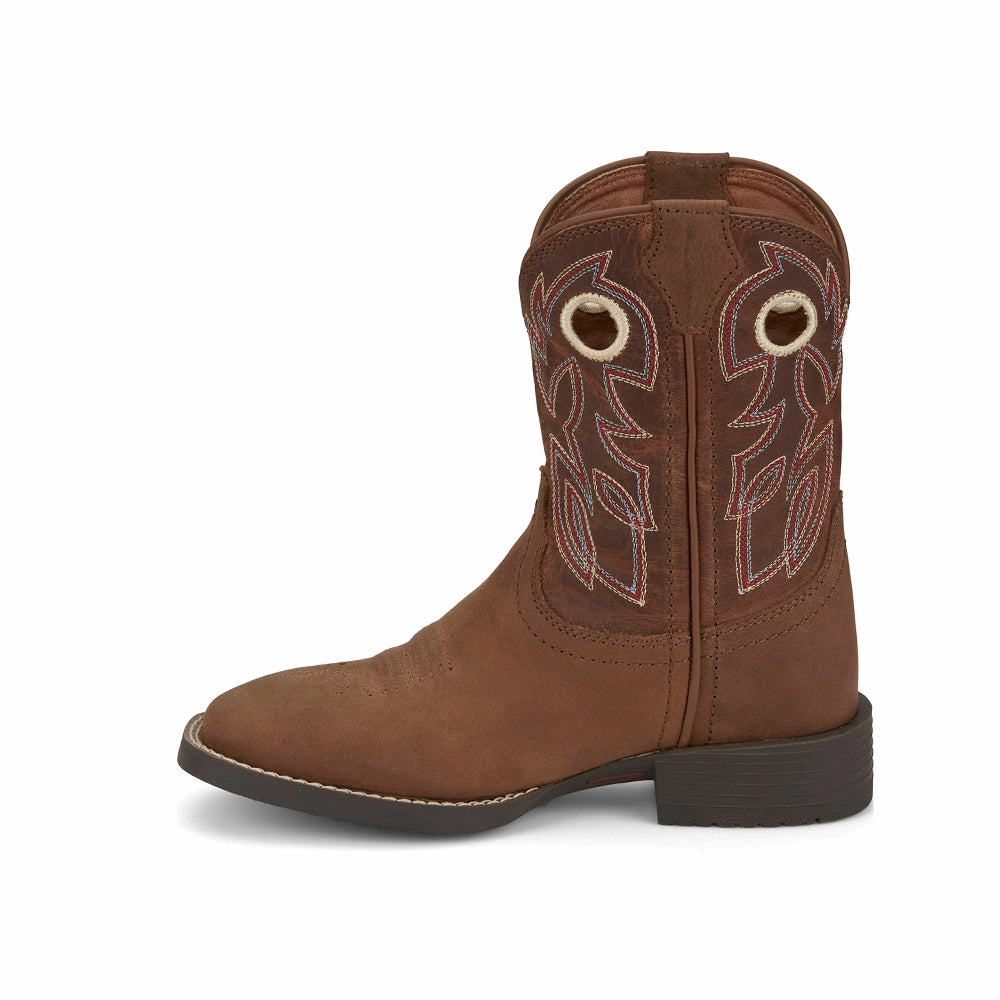 Bowline Junior Water Buffalo Square Toe Cowboy Boots (Little Kid-Big Kid) Comfortable interior