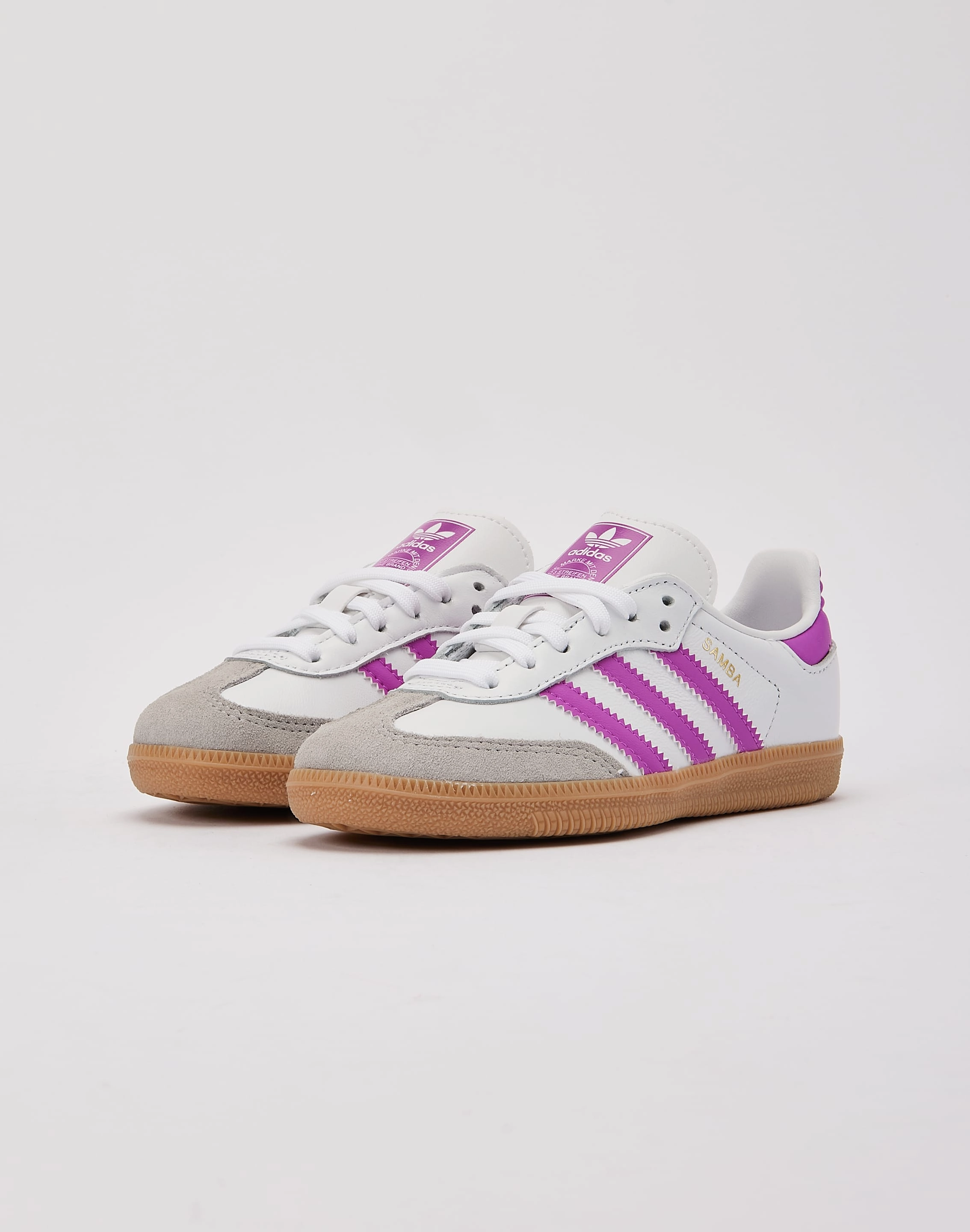 Adidas Samba OG Pre-School Low Profile Design Collapsible Heel Design
