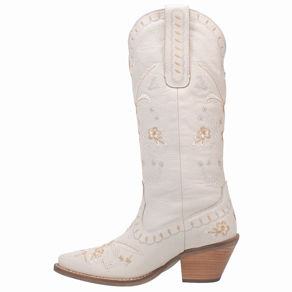 machine washable material energy-efficient Full Bloom Floral Round Toe Cowboy Boots
