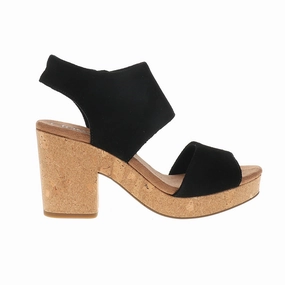 elegant user Air Cushioned Heel Majorca Cork Block Heel Sandals