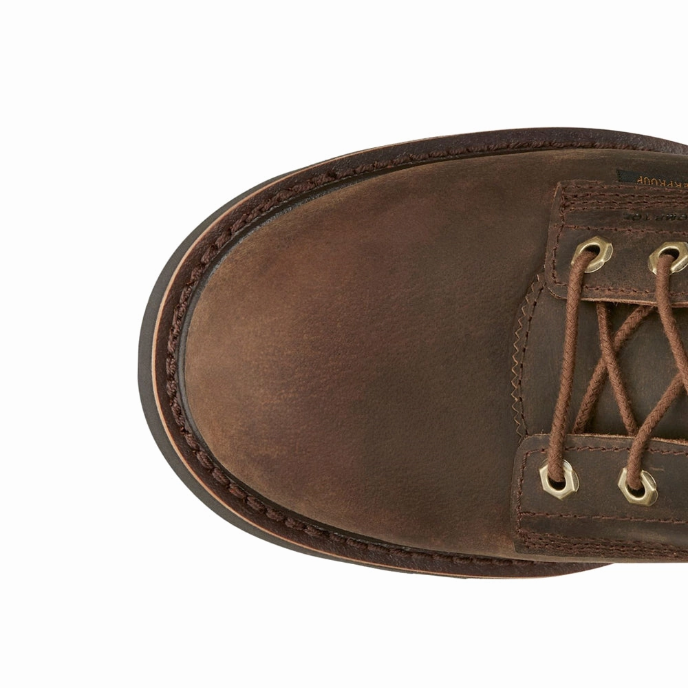 Valdor 8 Inch Waterproof Insulated Composite Toe Logger Lace Up Work Boots Sturdy Design