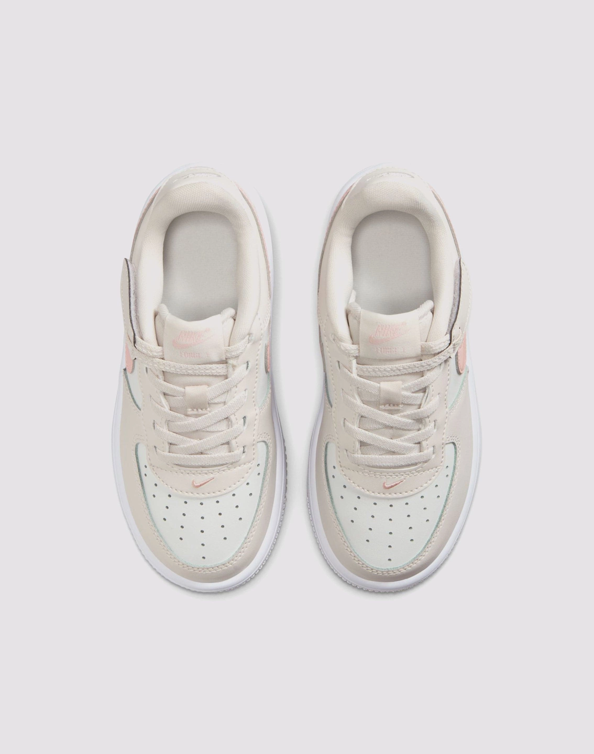 Nike Air Force 1 Low EasyOn Toddler Girls'&nbsp;"Phantom/Echo Pink/Summit White"&nbsp;Shoe hook and loop closure School kids' stuff