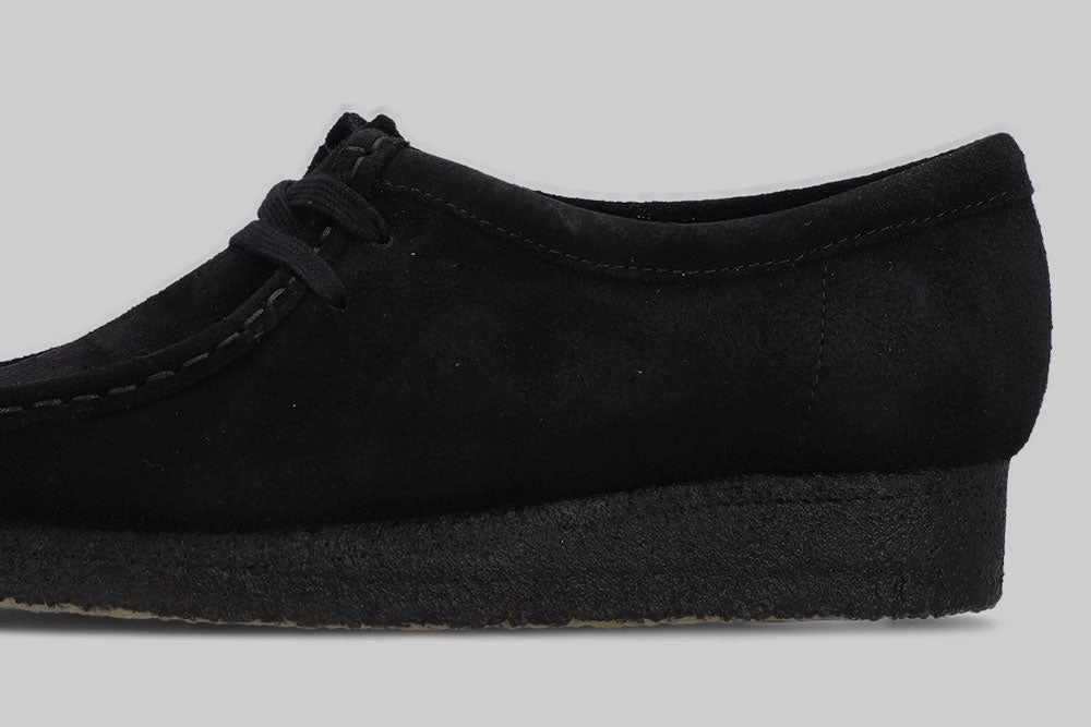 Durable   construction Quick Hop Women's Clarks Wallabee 'Black'