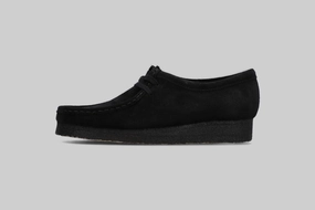 Women's Clarks Wallabee 'Black' Clean Fit Smooth Flex