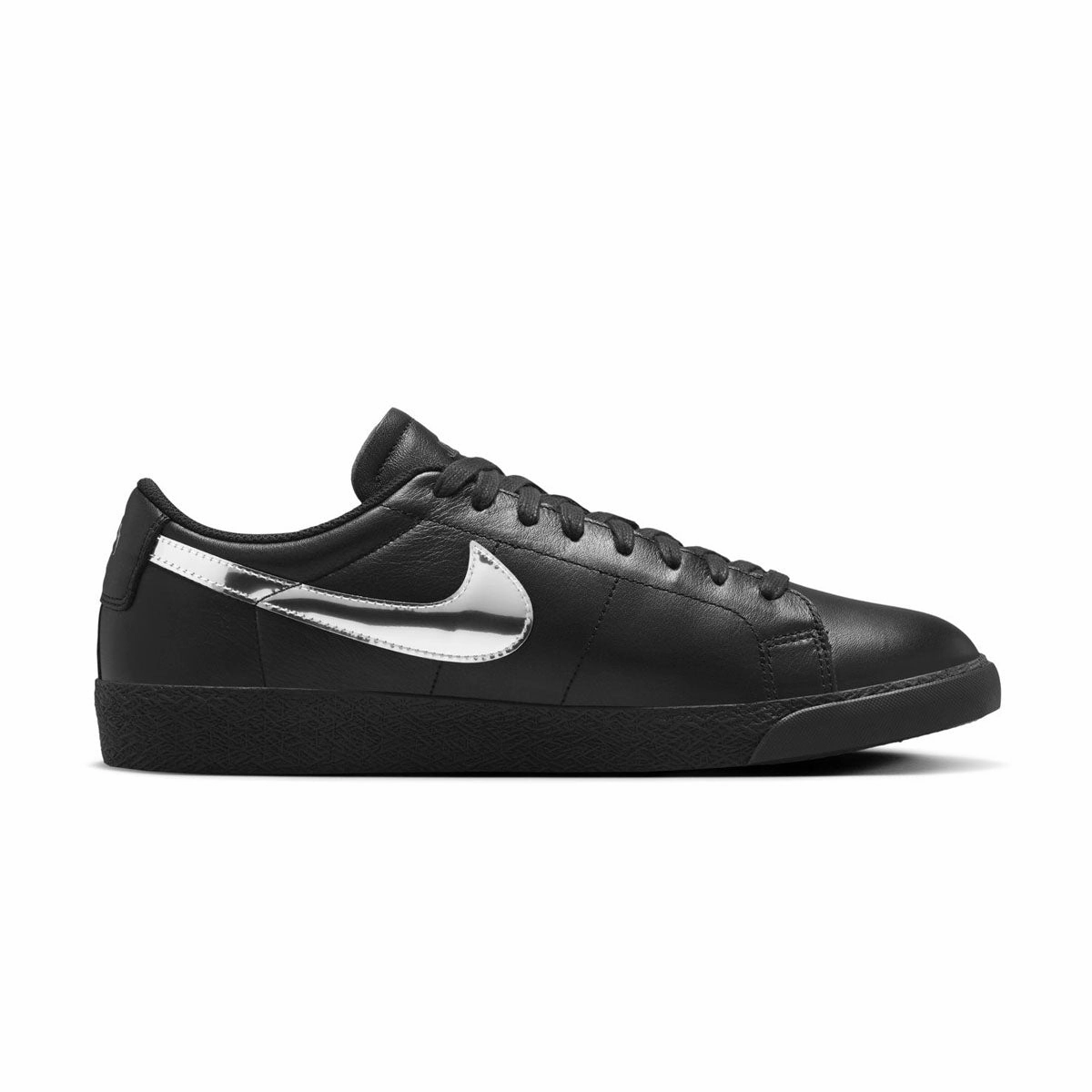 '  Dancer Skateboards SB Zoom Blazer Low 'Black Metallic Silver' Torsional Stability System Flexible Arch Bridge