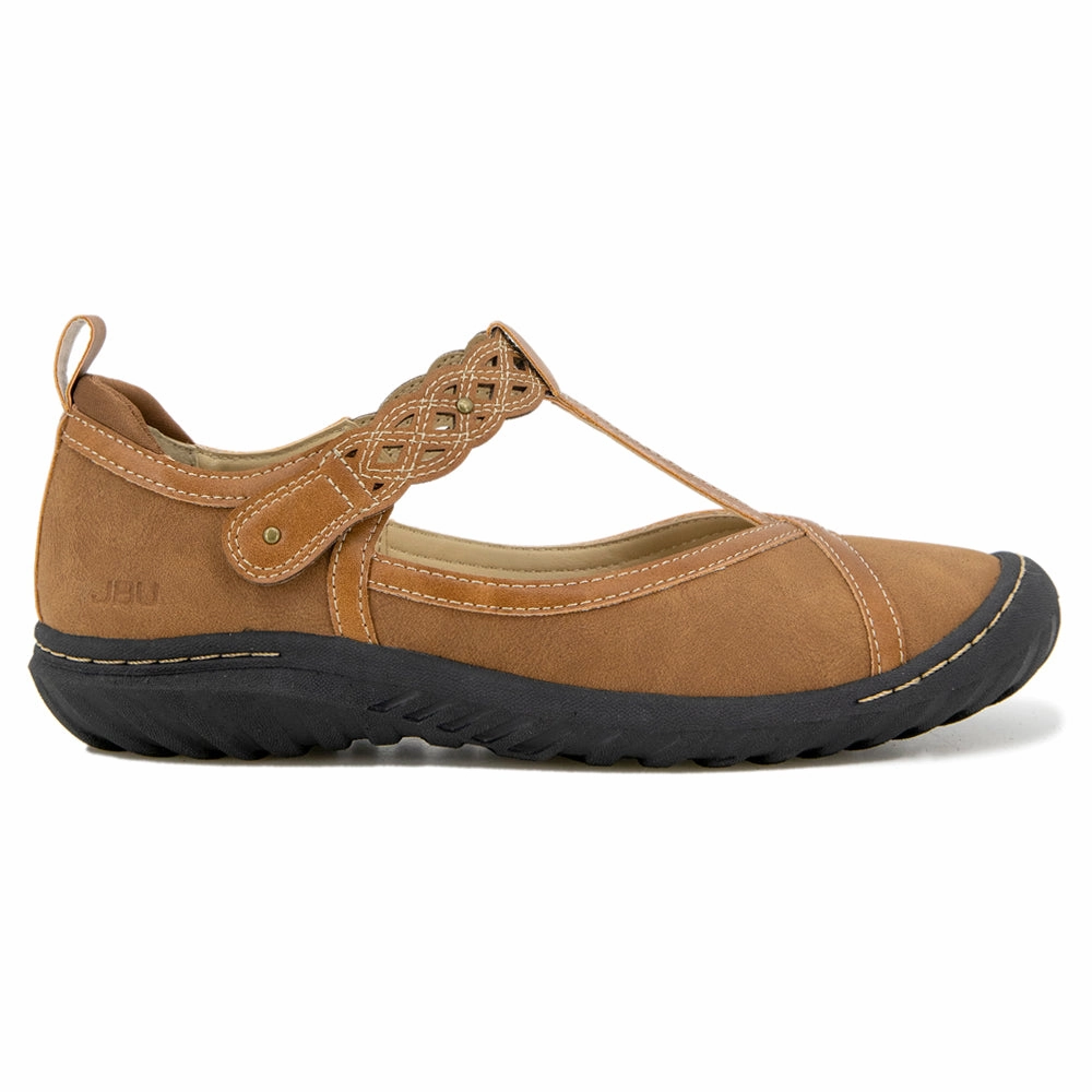 Buttercup T Strap Flats afternoon All-day arch support