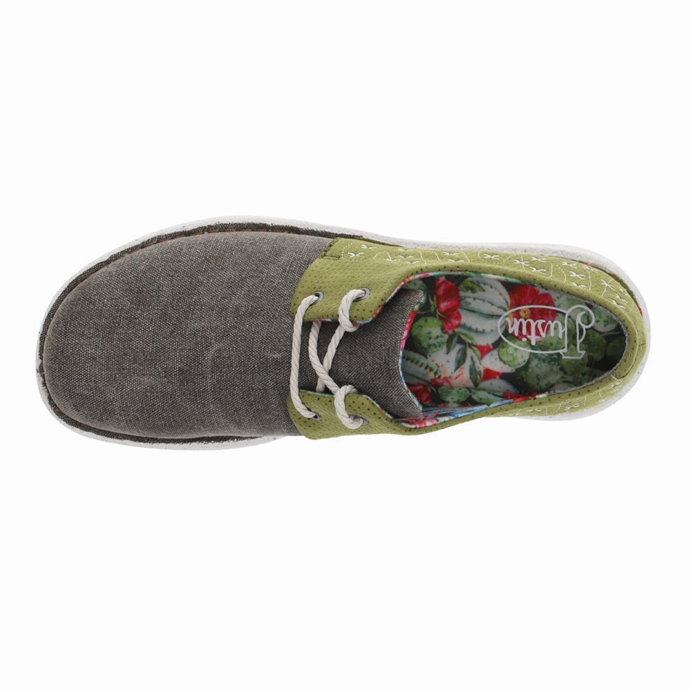 Wind Shield Cac-Tie Embroidered Oxford Flats