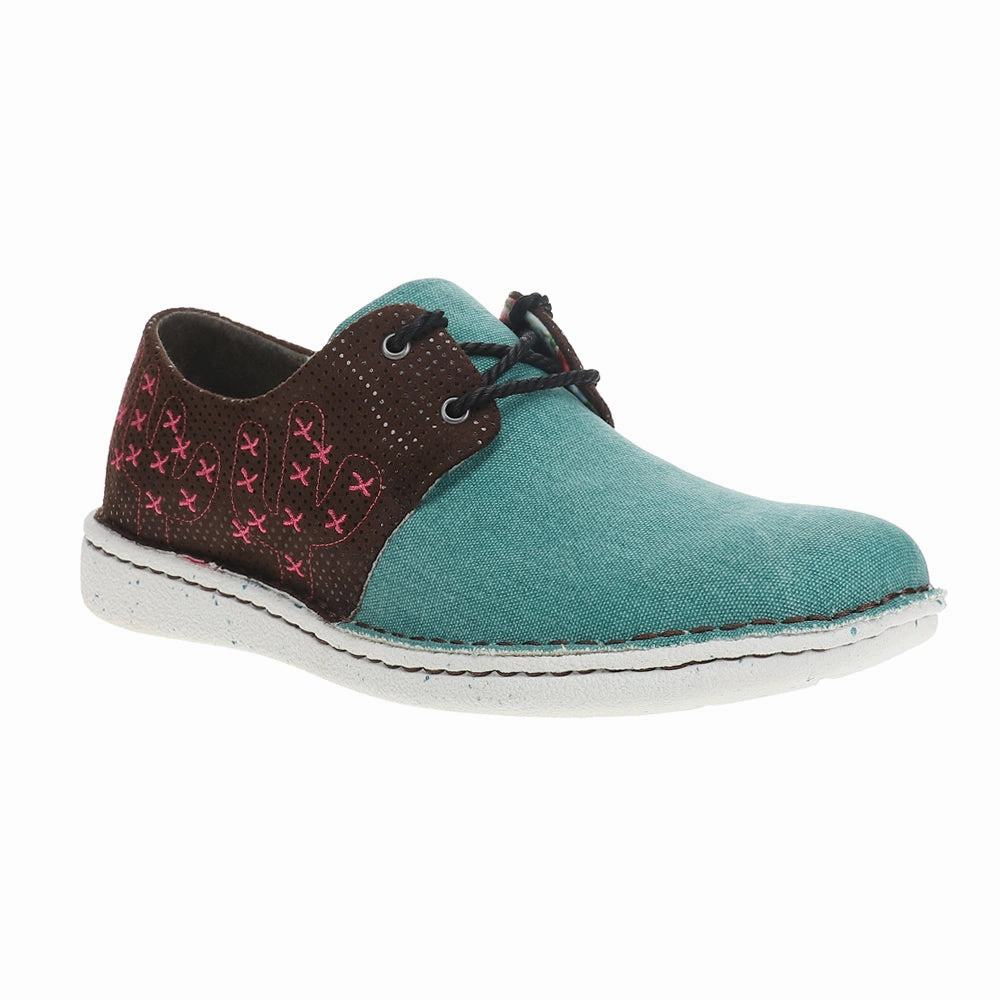 Cac-Tie Embroidered Oxford Flats Athletic Edge