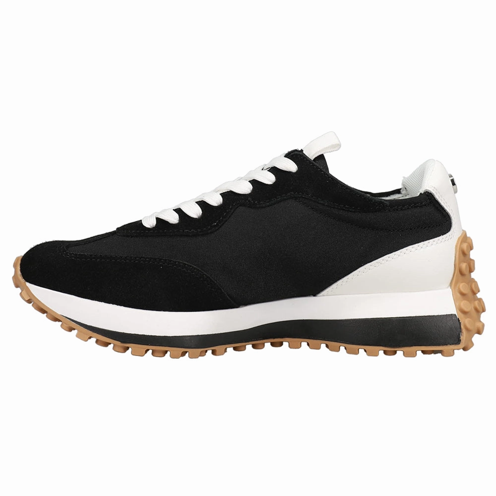 Iconic look Gusseted Tongue Campo Lace Up Sneakers
