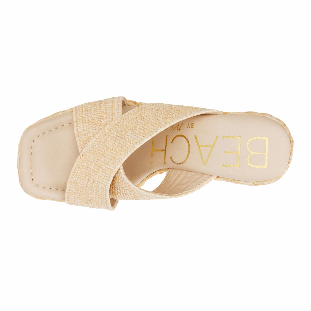 sporty - style Caravan Block Heel Platform Espadrille Sandals