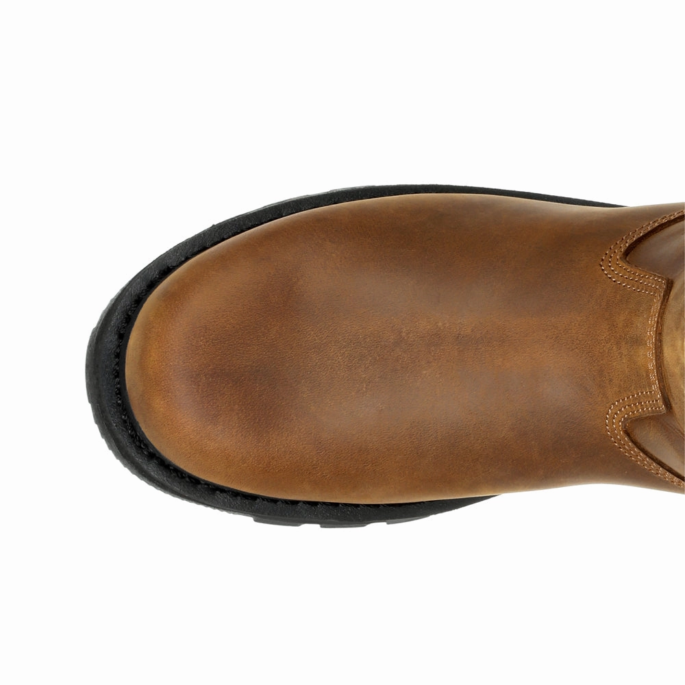 Shock Absorbing Shoes Carbo-Tec LTX 11 Inch Waterproof Composite Toe Work Boots