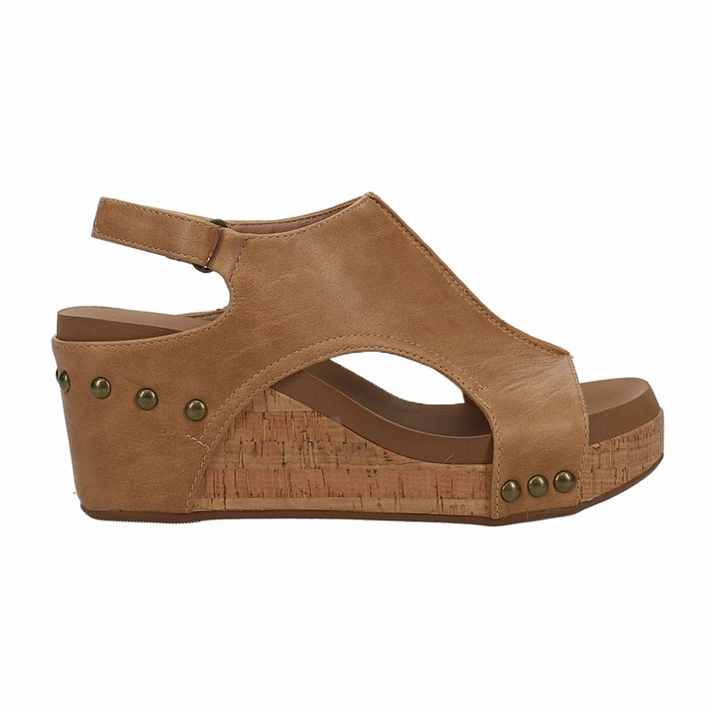 Carley Studded Slingback Wedge Sandals fall footwear assortments