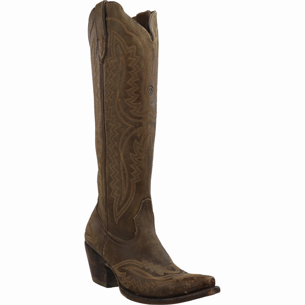 Casanova Embroidered Snip Toe Zippered Cowboy Boots rainy - weather