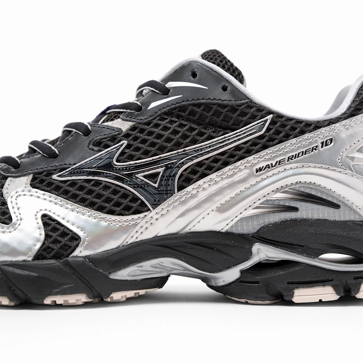 Wave Rider 10 'Black Sand Purple Haze' Multi Density Midsole