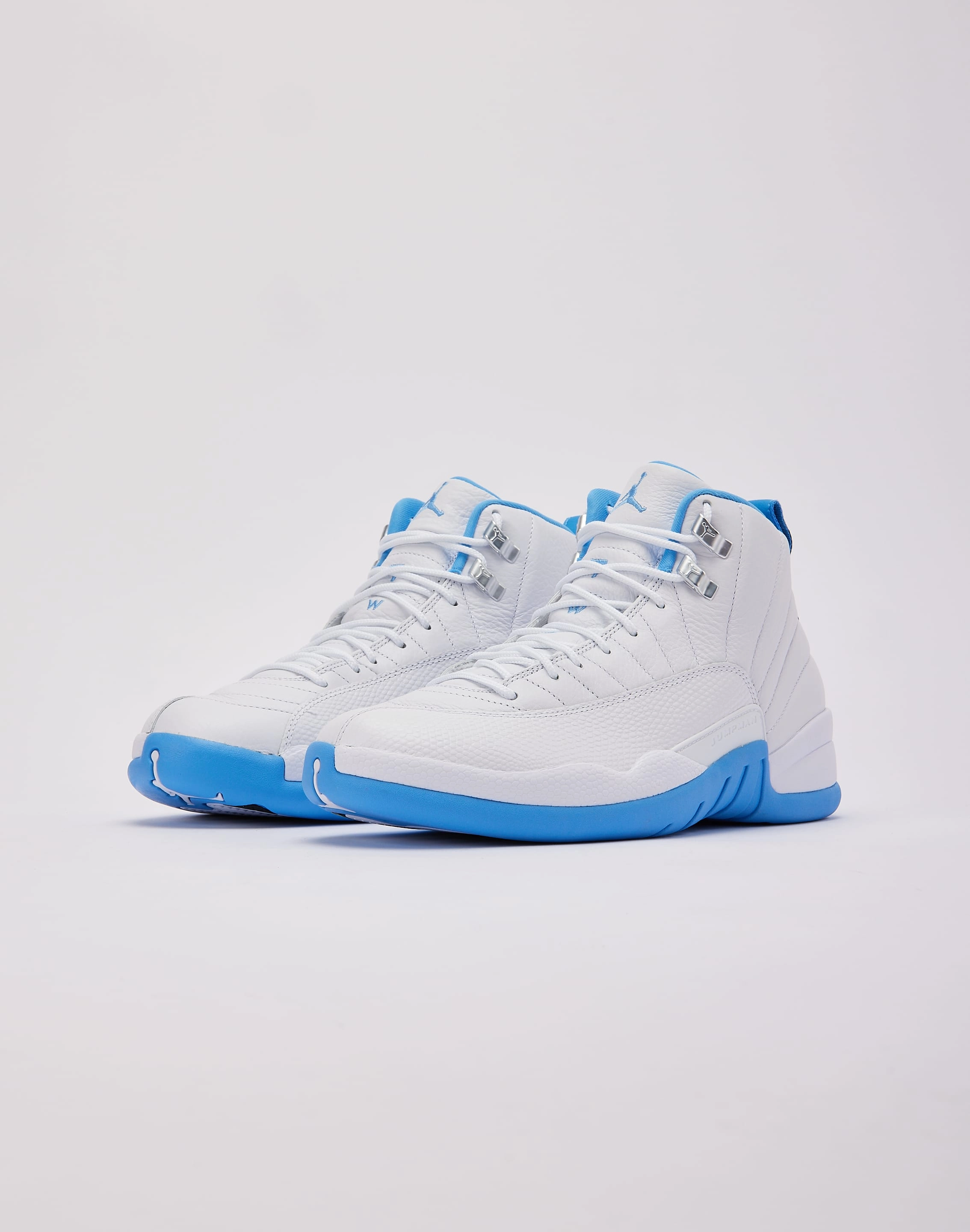 Jordan Air Jordan 12 Retro 'White and University Blue' sueded fabric All Terrain Grip