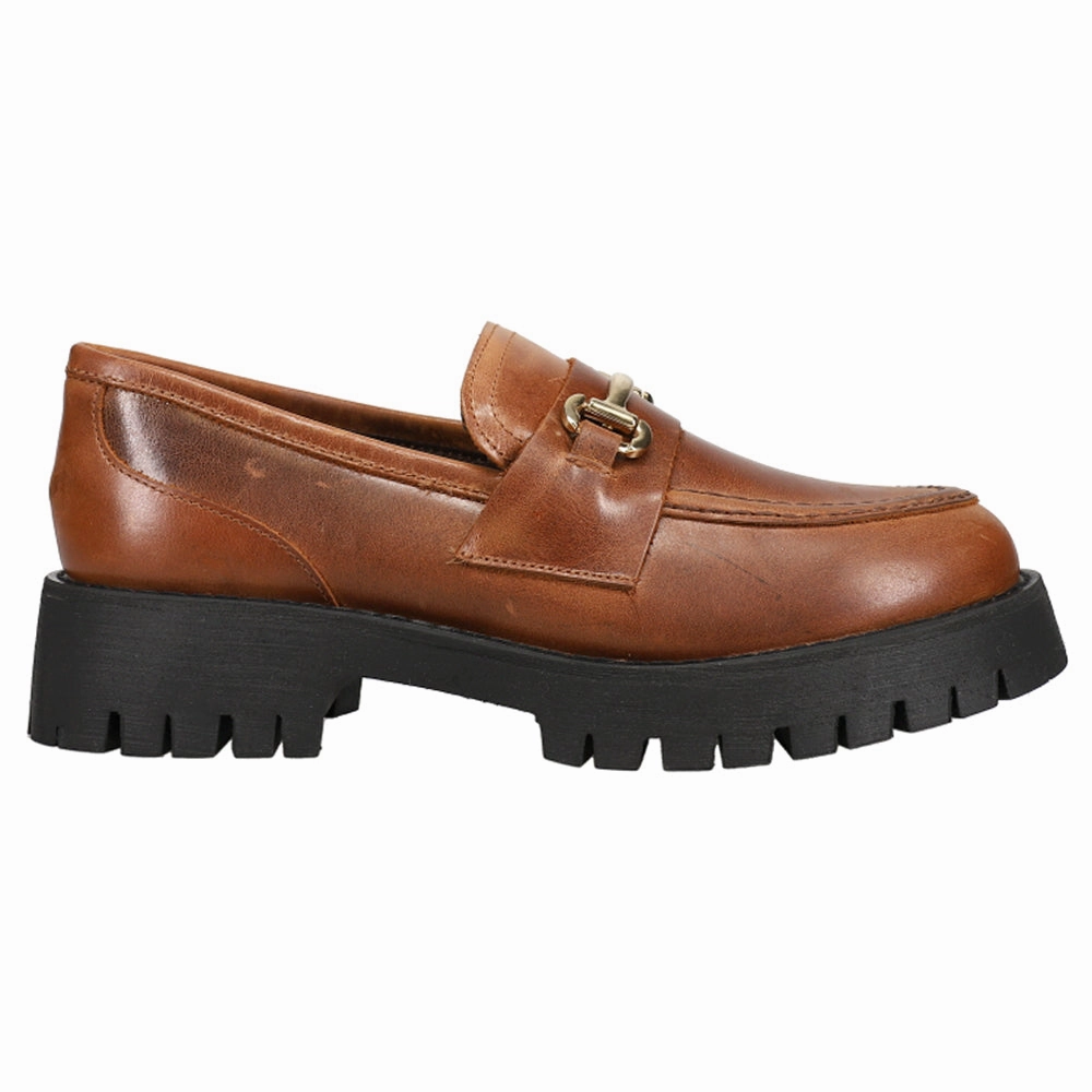 Anti Static Construction Lando Platform Lug Sole Loafers