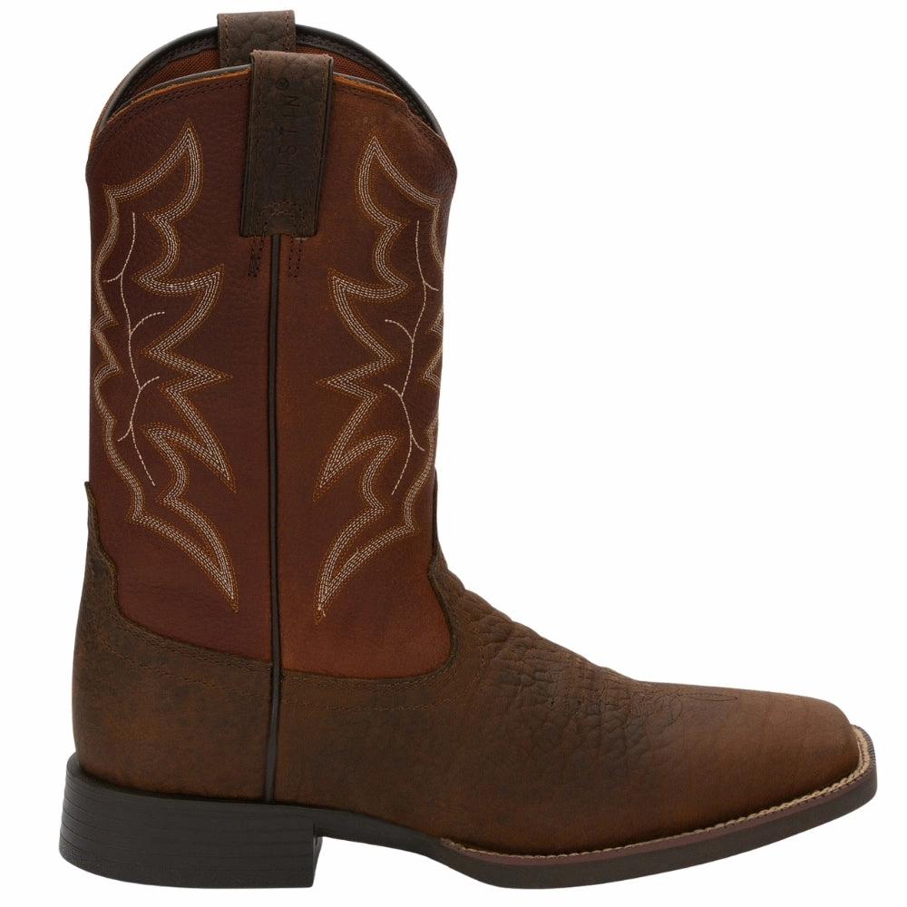 High Traction Chet 11 Inch Square Toe Cowboy Boots