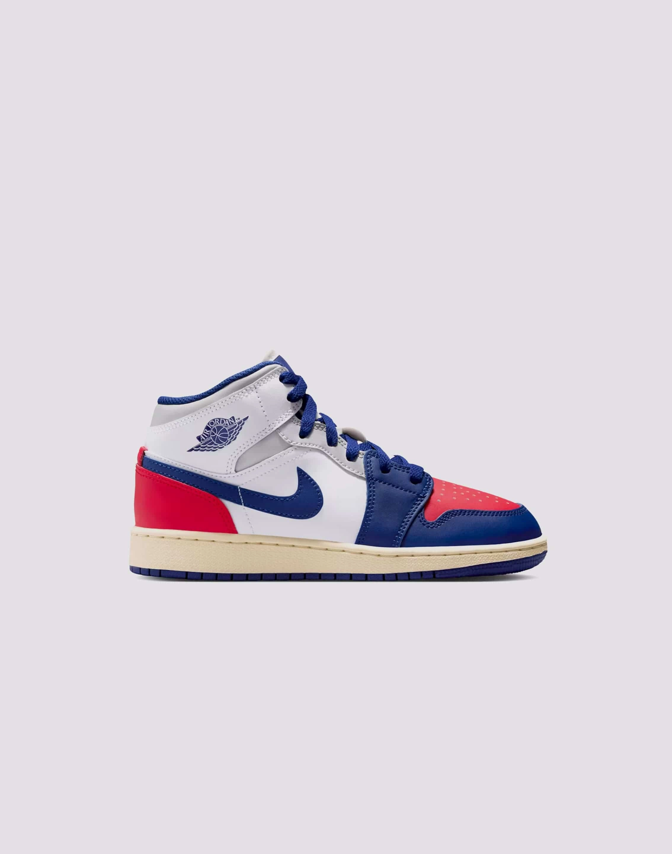 Nike Air Jordan 1 Mid Grade-School Easy Clean Surface