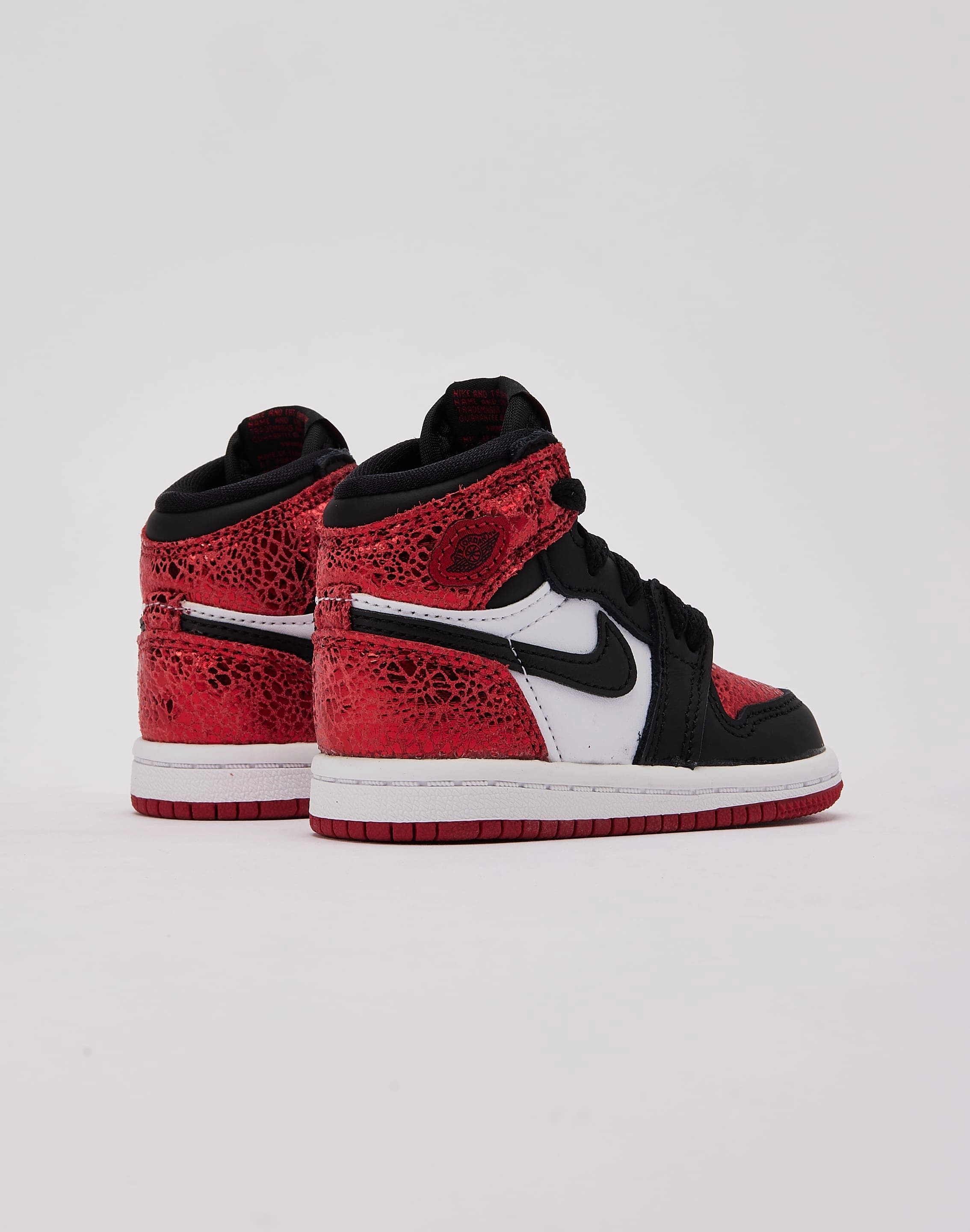 Jordan Air Jordan 1 Retro High OG 'Ruby' Toddler Slip - on kids' shoes