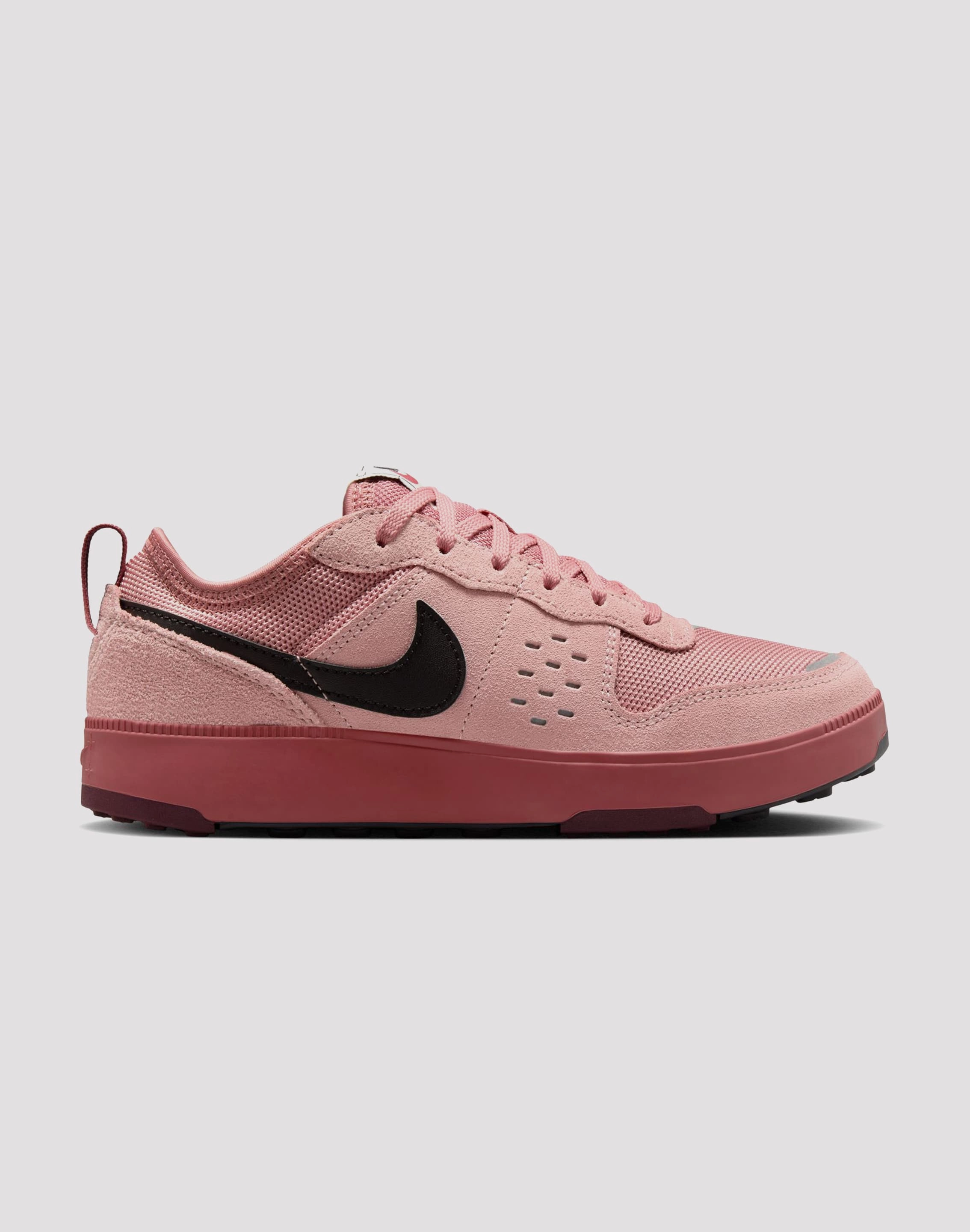 Nike C1TY Grade School Girls' "Red Stardust/Black/Canyon Rust" Trendy kids' styles Low Profile Design
