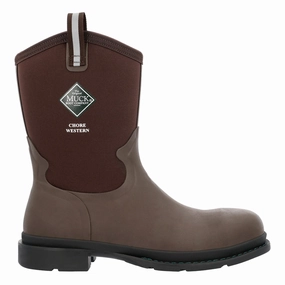 Chore 12 Inch Waterproof Alloy Toe Work Boots Reliable Comfort Reliable Support