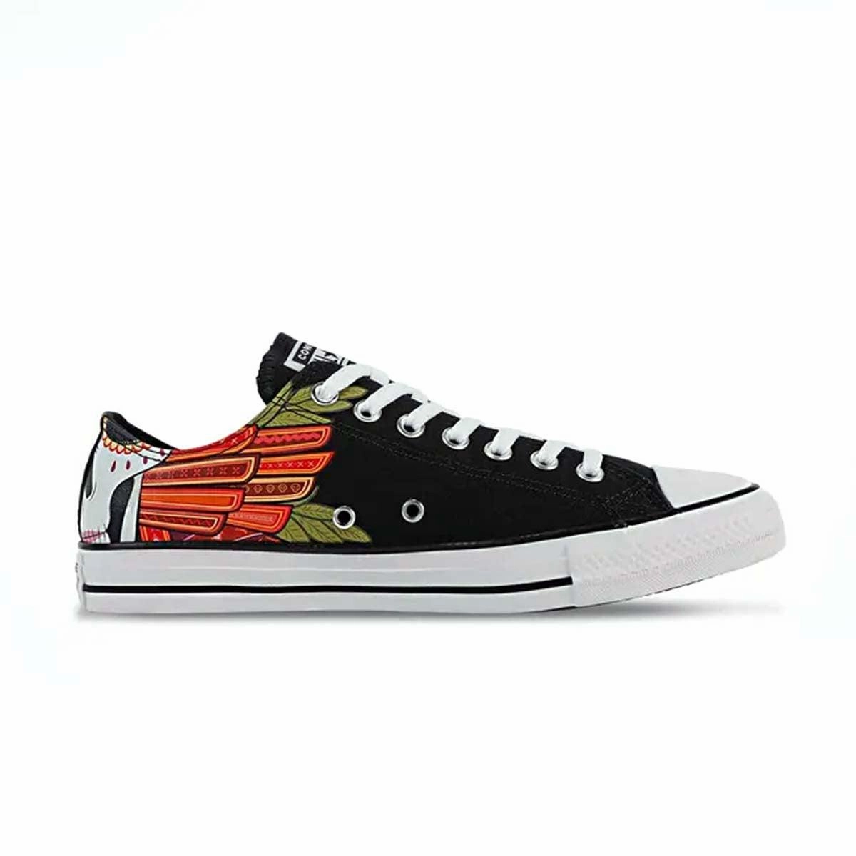 Chuck Taylor All Star Low 'Dia De Los Muertos' Sock Like Fit Sustainable Manufacturing Process