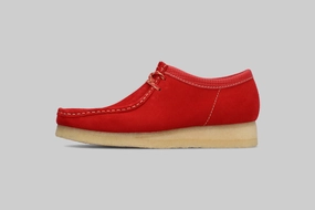 Clarks Wallabee 'Red' Dynamic Feel