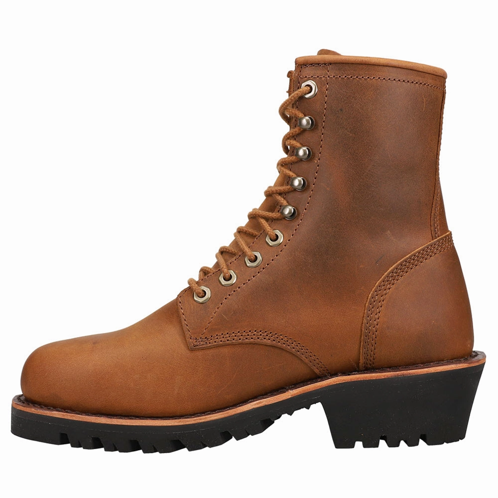 Classic 2.0 8 Inch Limited Edition Steel Toe Logger Lace Up Work Boots Canvas Upper TPU Outsole
