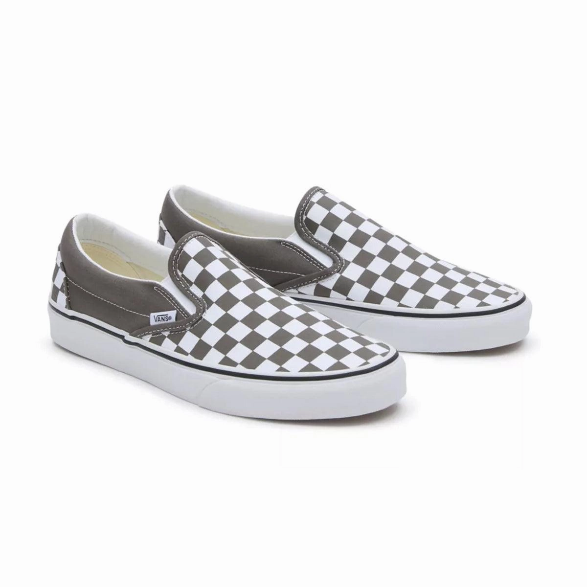 Classic Slip-On Colour Theory Checkerboard 'Bungee Cord' Retro-inspired silhouette Elastic Lacing System