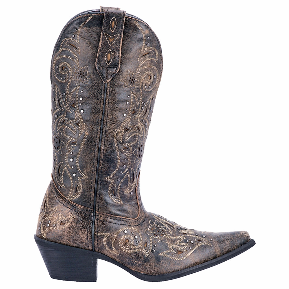 Vanessa Snip Toe Cowboy Boots Waterproof Lining