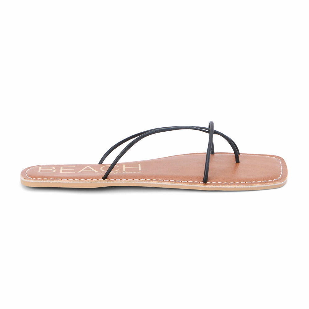 All-weather lining Elastic laces Coastline Strappy Flat Sandals