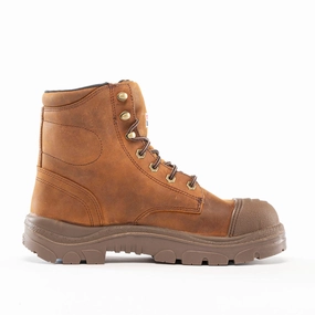 Argyle Scuff 6 Inch Slip Resistant Wide Steel Toe Work Boots Professional Grade