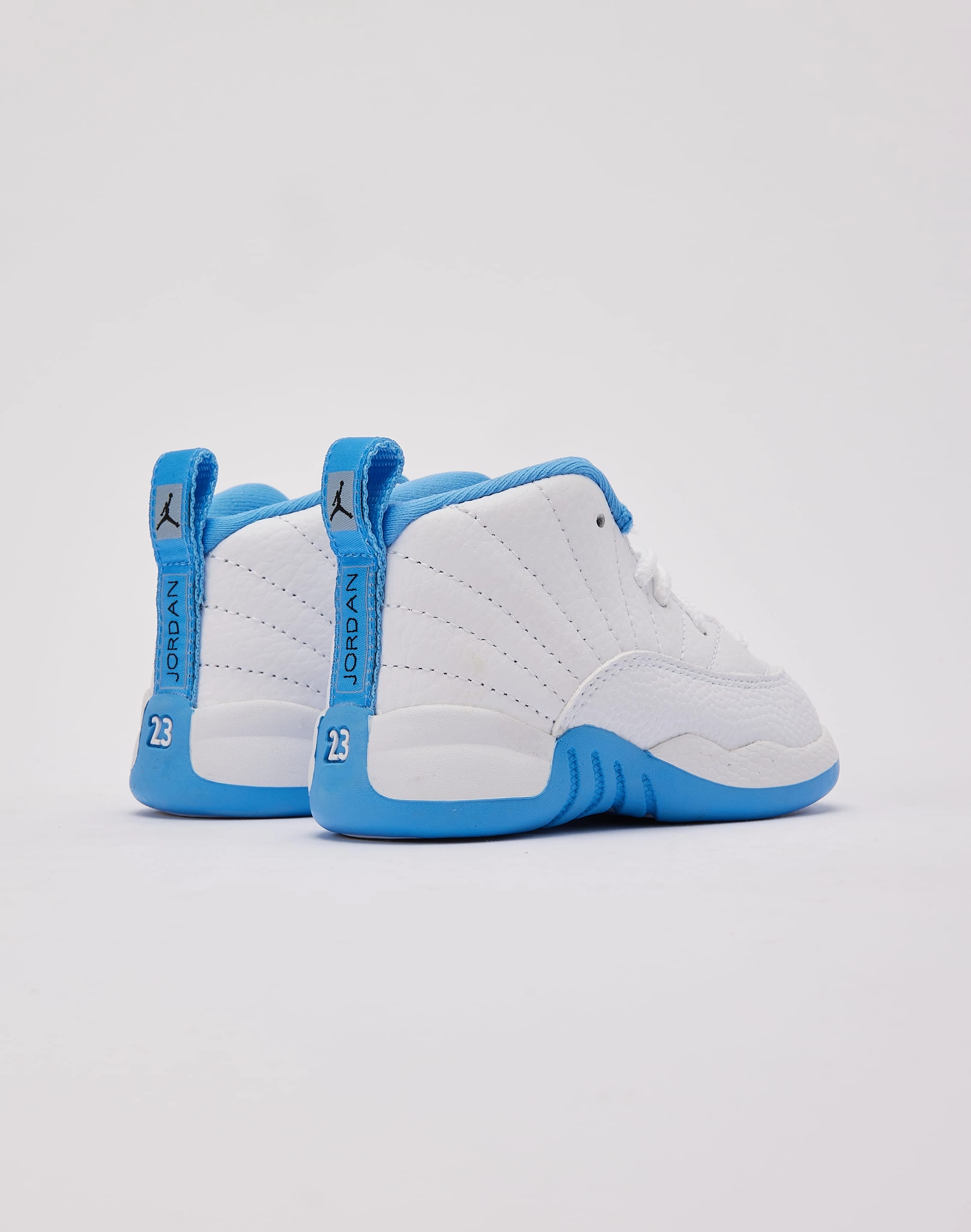 Jordan Air Jordan 12 Retro 'White and University Blue' Toddler Reactive Ride Hyperelastic Frame