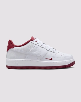 Nike Air Force 1 Grade School Boys'&nbsp;"White/Team Red" Modern kids' shoes