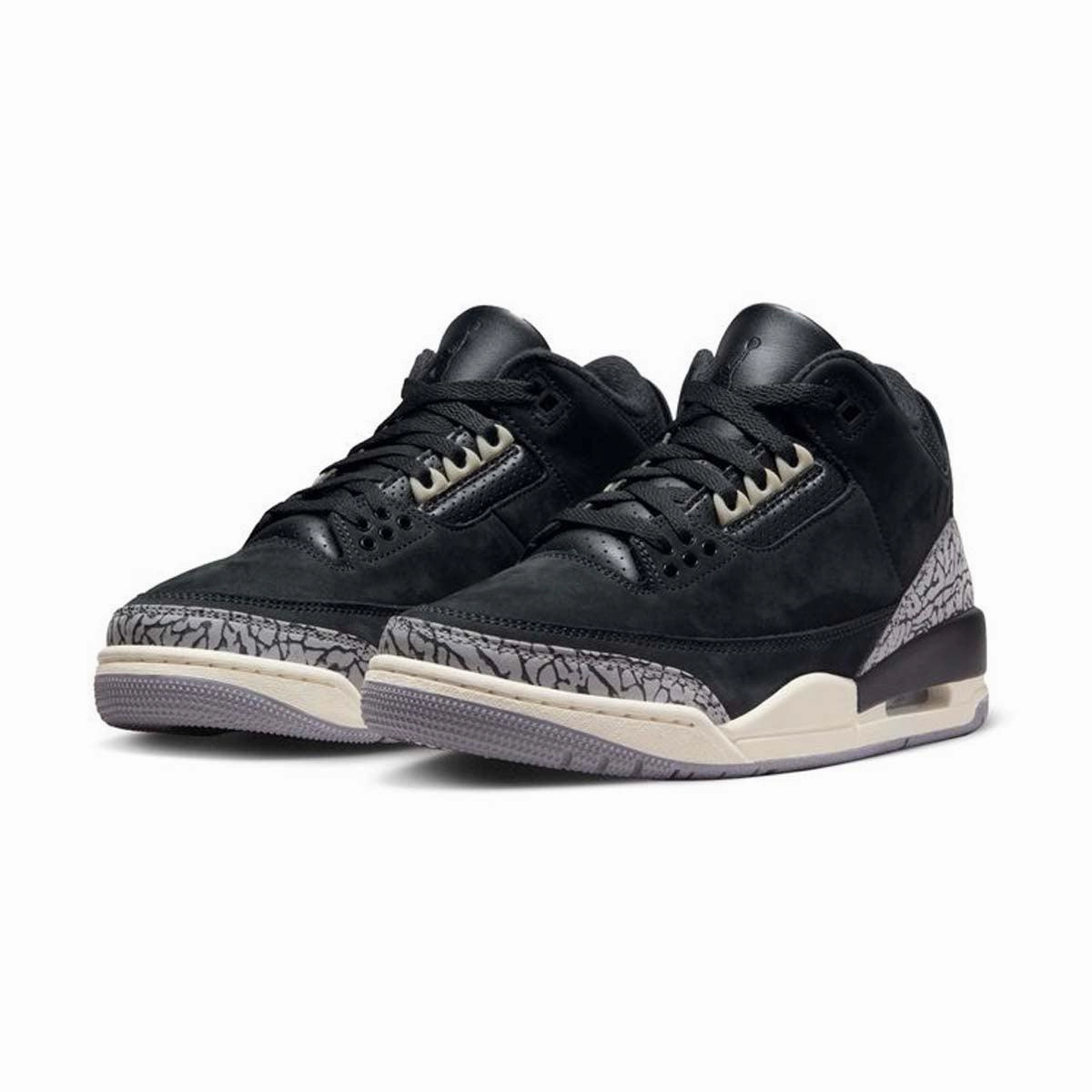 Wmns Air Jordan 3 Retro 'Off-Noir' performance - level machine washable material