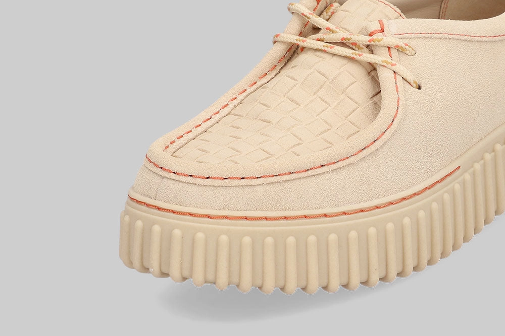 Women's Clarks Torhill Bee 'Ecru' Square Toe Design