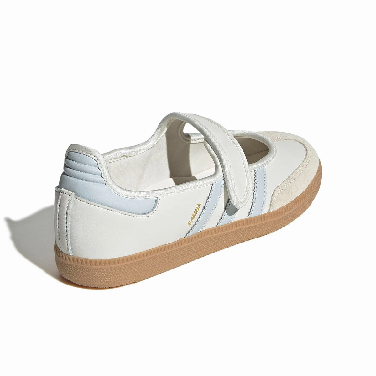 Slip On Design Tailored lining Wmns Samba Mary Jane 'Cloud White Halo Blue'