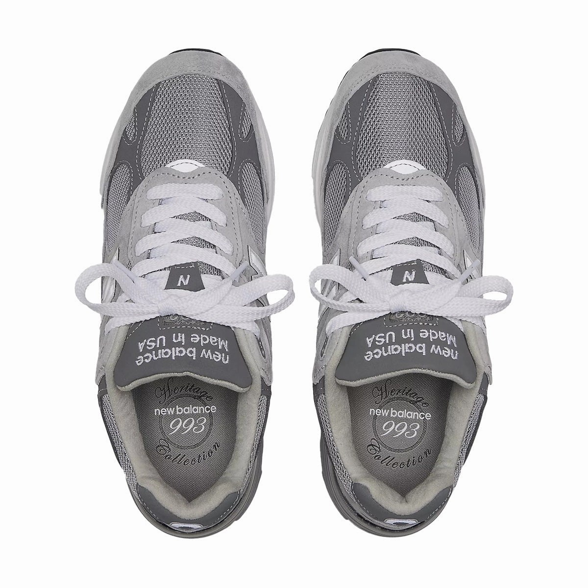 In USA 993 'Grey' Dynamic lining Sculpted cushioning