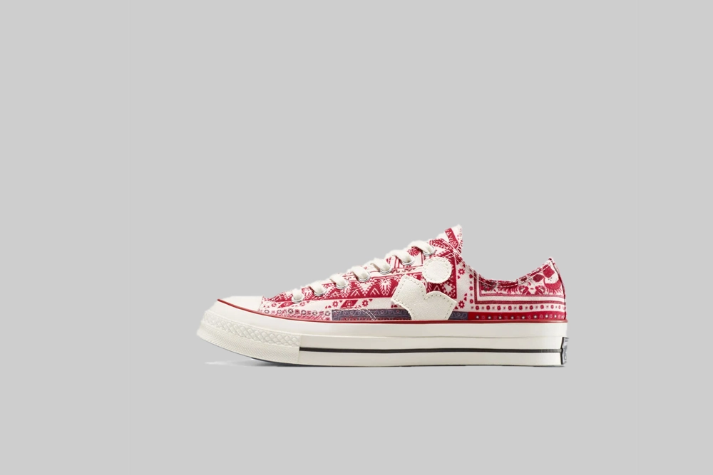 Converse x ISABEL MARANT Chuck 70 'Vanilla Ice and Red' - A14801C Ankle Collar Padding Premium Quality
